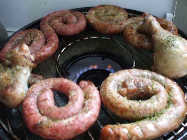 Carnati proaspeti subtiri la gratar