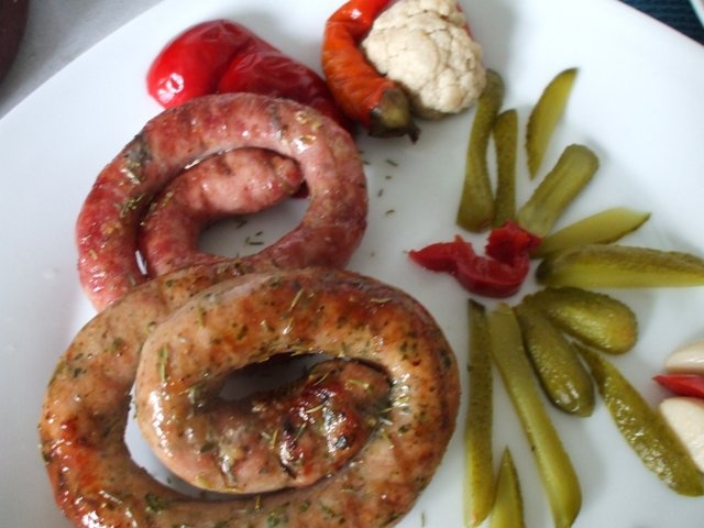 Carnati proaspeti subtiri la gratar