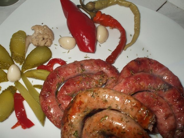 Carnati proaspeti subtiri la gratar