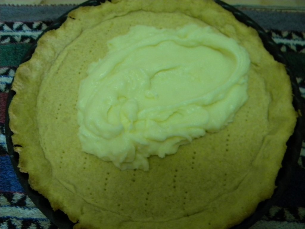 Tarta cu mere si crema de vanilie