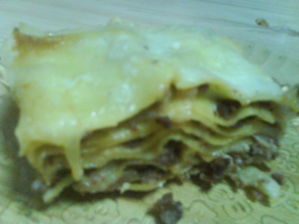 Lasagna cu carne de vita