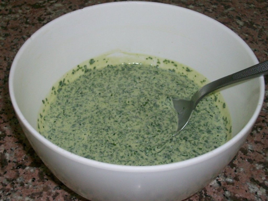Baqdonisie(specific arab).Salata de patrunjel