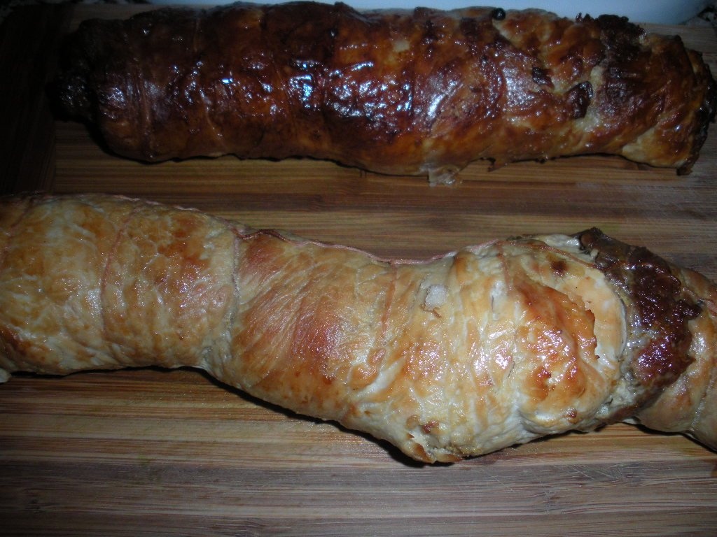 Rulada de porc cu garnitura de cartofi