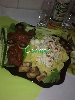 Pastrama de caprioara cu tagliatelle