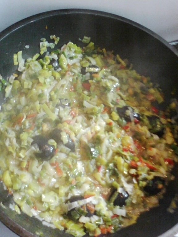 Mancarica de praz cu masline