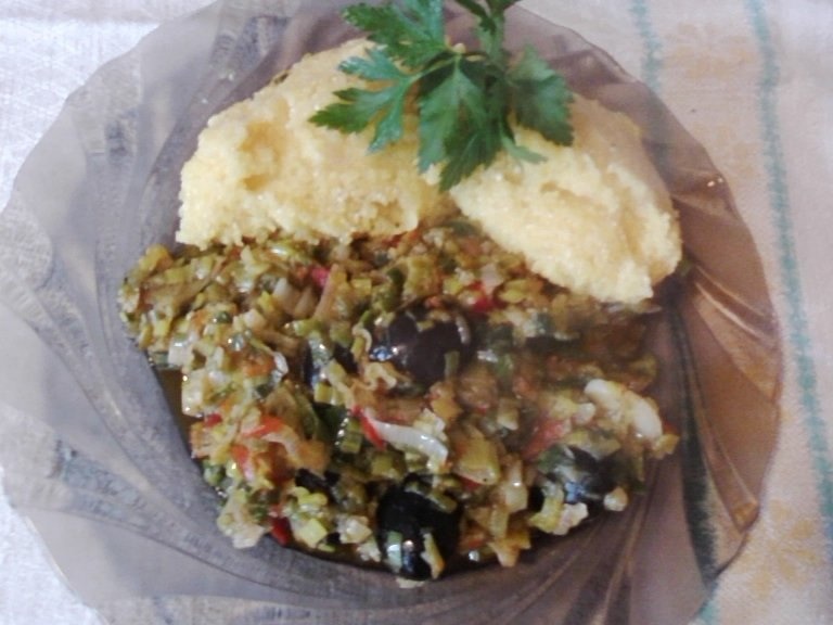 Mancarica de praz cu masline