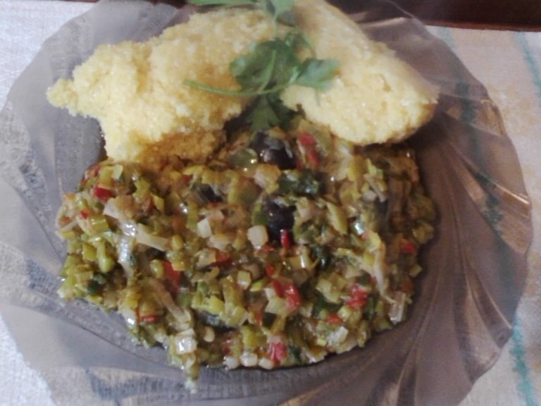 Mancarica de praz cu masline