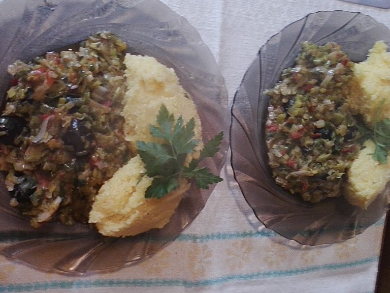 Mancarica de praz cu masline