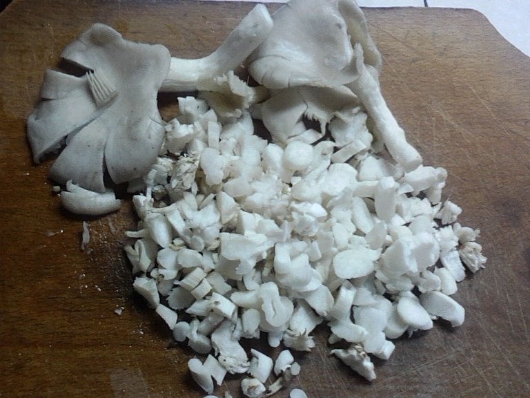 Bors cu ciuperci pleurotus