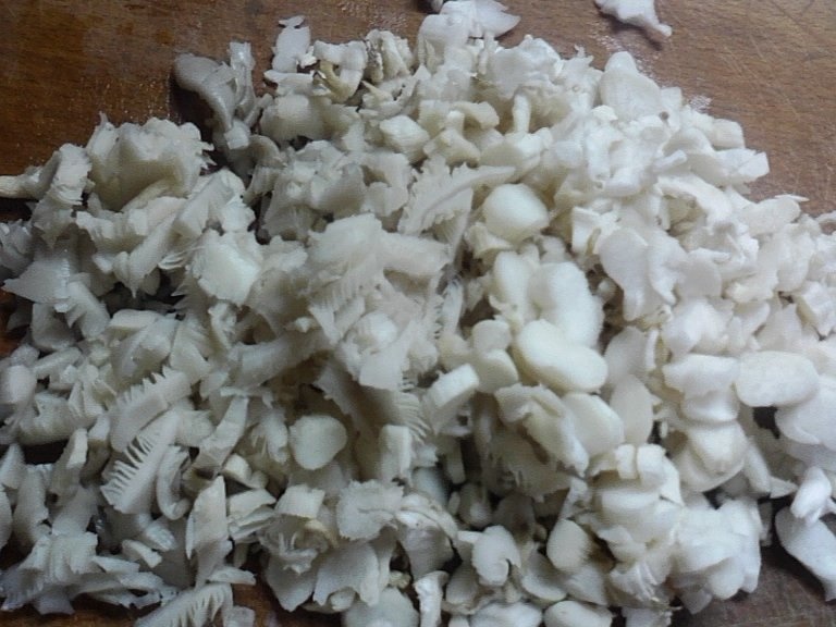 Bors cu ciuperci pleurotus