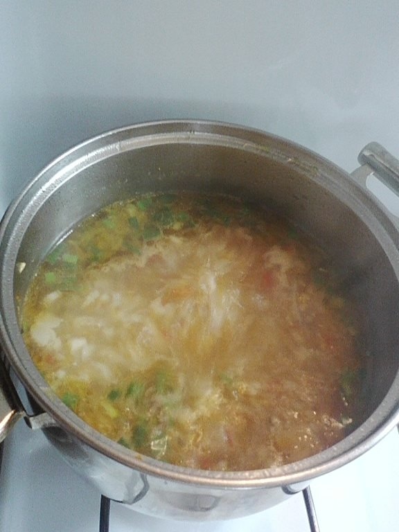 Bors cu ciuperci pleurotus