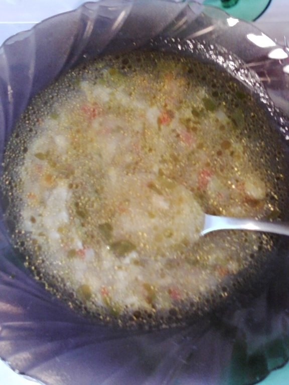 Bors cu ciuperci pleurotus