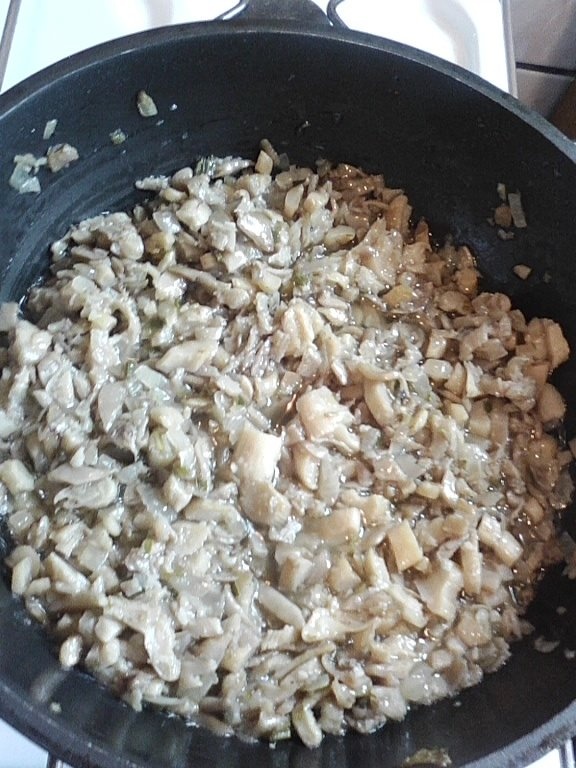 Mancarica de ciuperci pleurotus