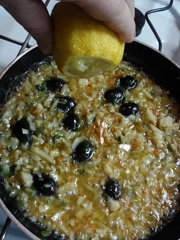 Mancarica de telina cu masline