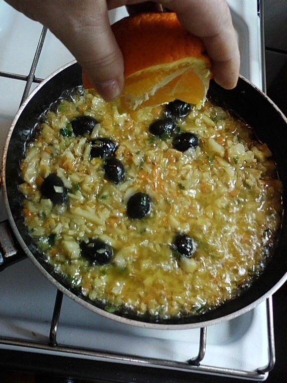 Mancarica de telina cu masline