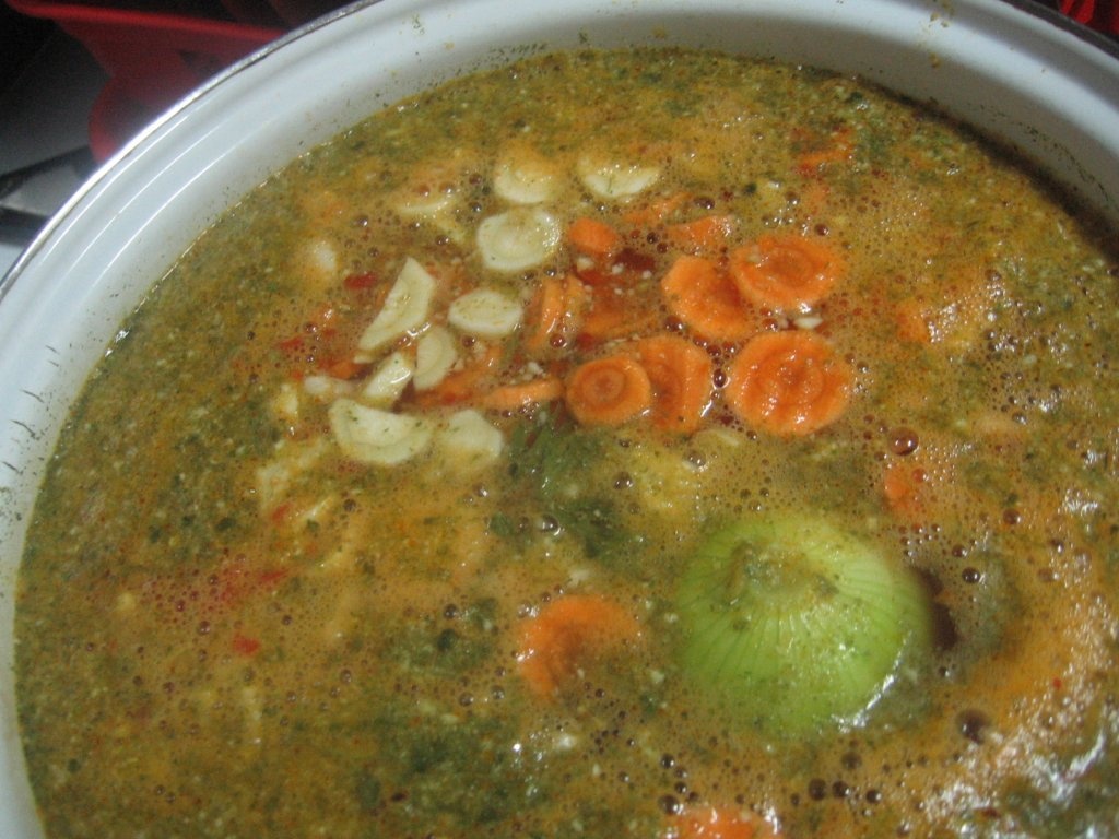 Ciorba de fasole uscata cu tarhon