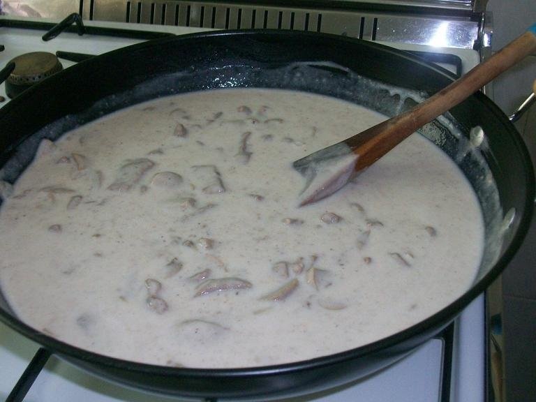 Escalop felii,in sos