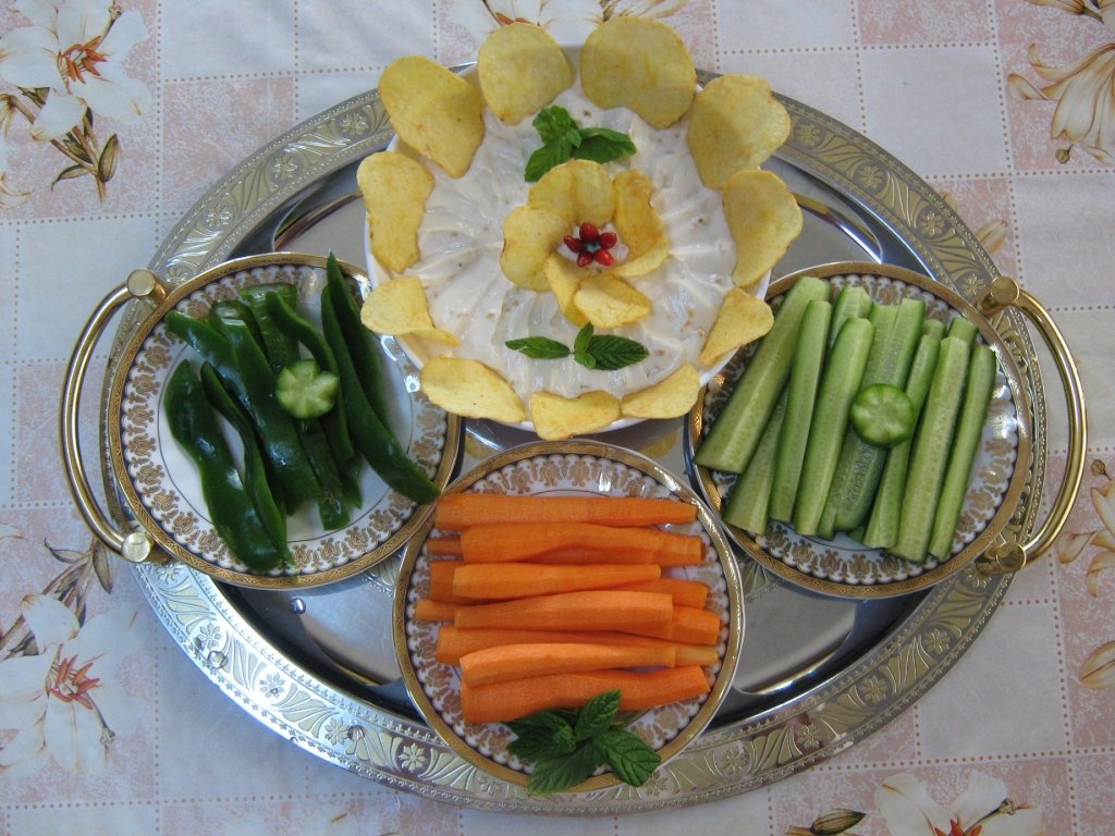 Aperitiv rece cu labaneh