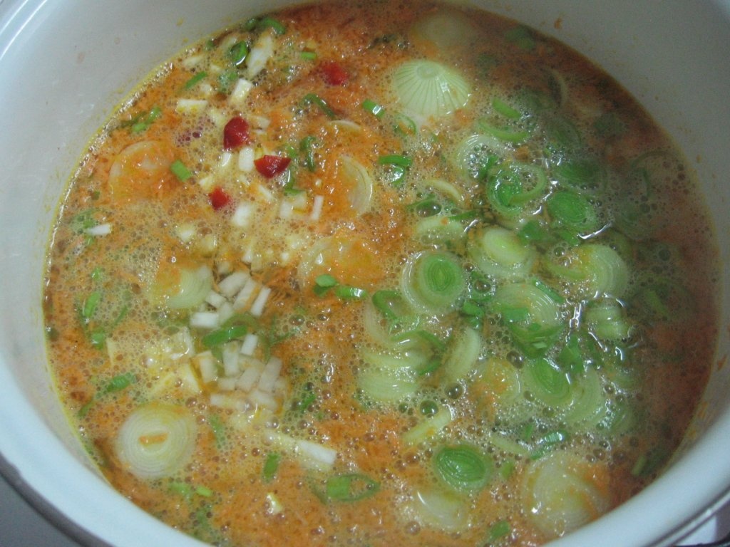 Ciorbita de praz cu iaurt