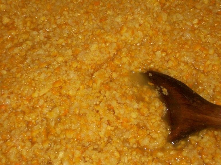 Coji de portocale(gem),pentru prajituri,budinci...