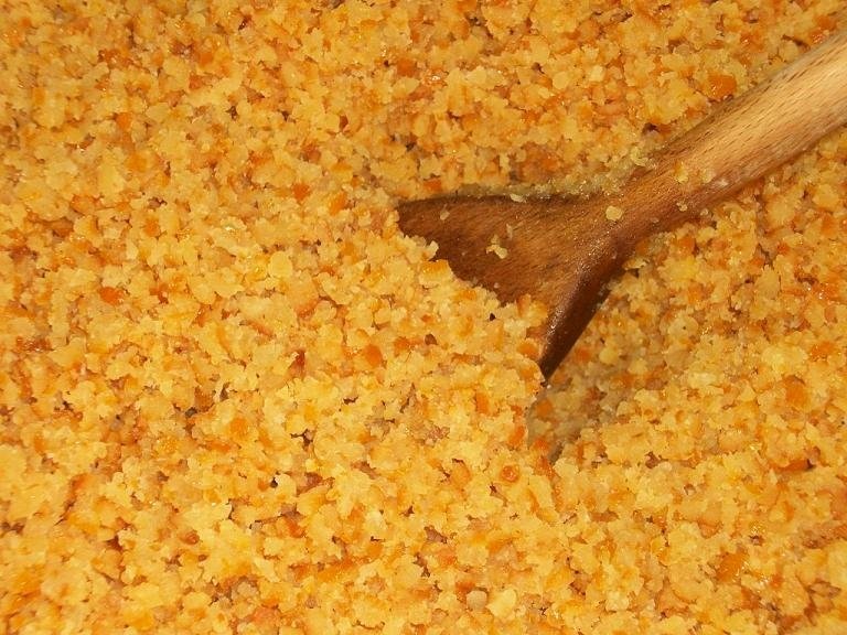 Coji de portocale(gem),pentru prajituri,budinci...