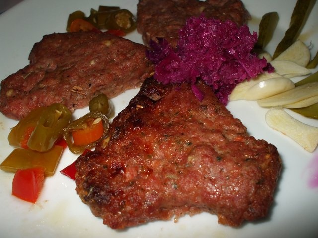 Gratar din carne tocata de curcan