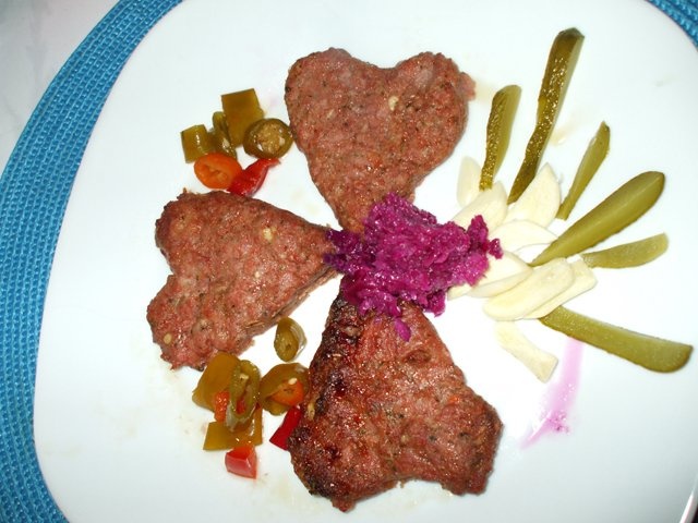 Gratar din carne tocata de curcan