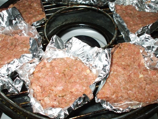 Gratar din carne tocata de curcan cu susan