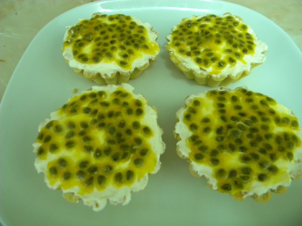 Tarte cu crema de vanilie