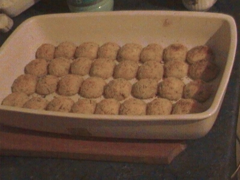 Crochete de cartofi la cuptor