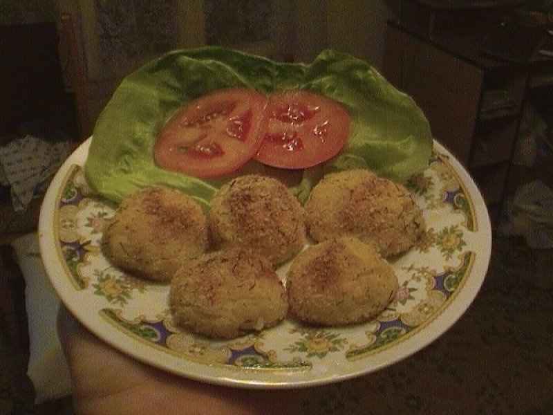 Crochete de cartofi la cuptor