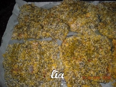 Fileuri de peste la cuptor