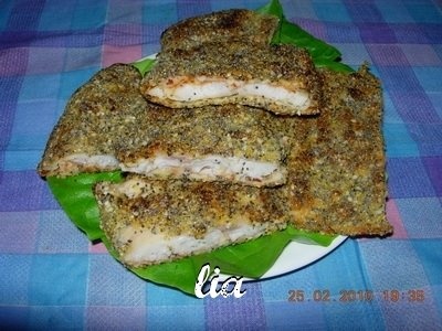 Fileuri de peste la cuptor