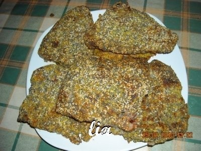 Fileuri de peste la cuptor