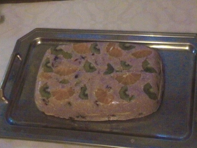 Prajitura cu iaurt si dulceata