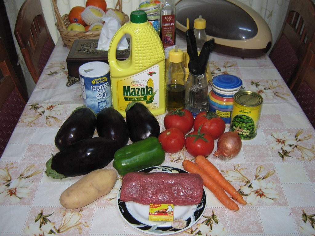 Vinete umplute la cuptor-specific tarilor arabe