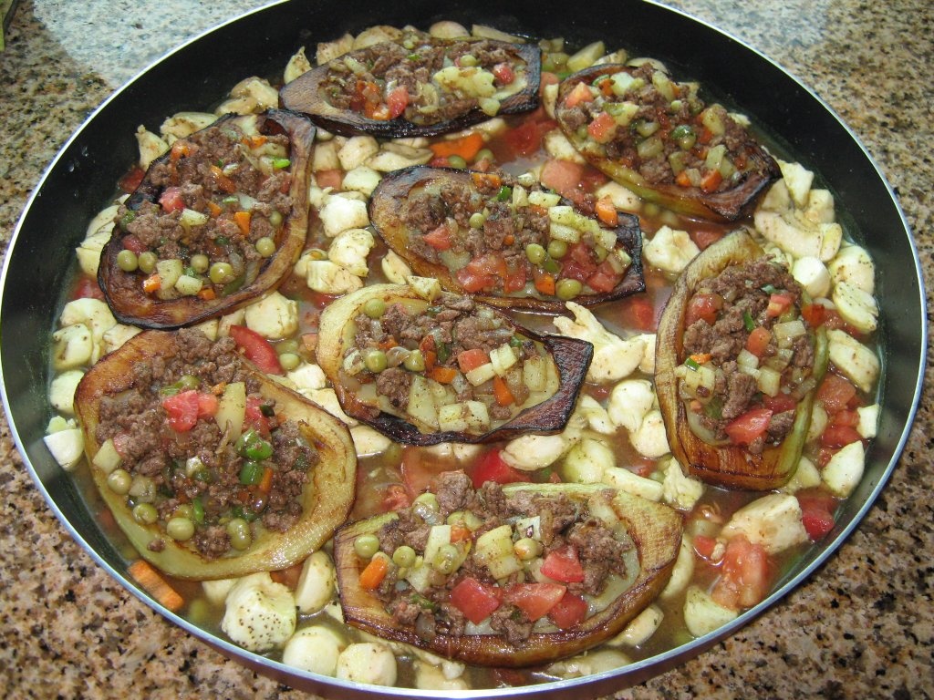 Vinete umplute la cuptor-specific tarilor arabe