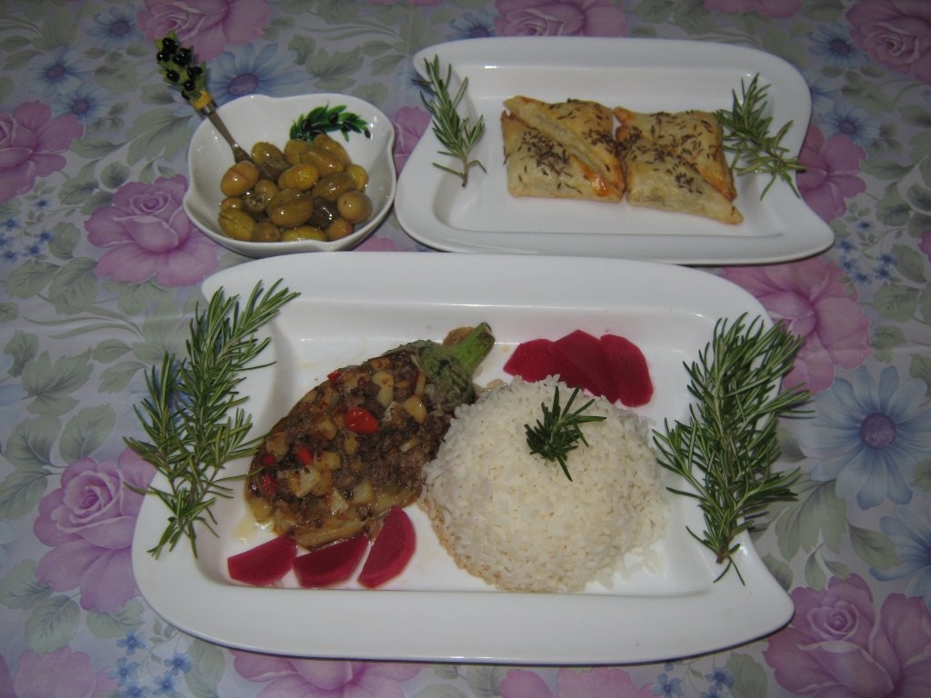 Vinete umplute la cuptor-specific tarilor arabe