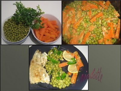 File de merlucius cu legume