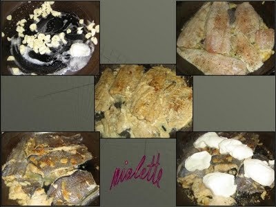 File de merlucius cu legume