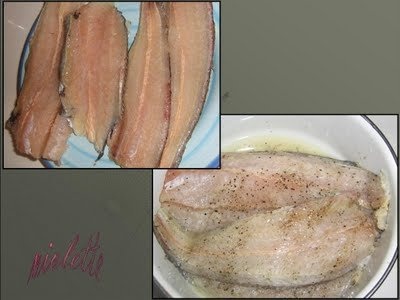 File de merlucius cu legume