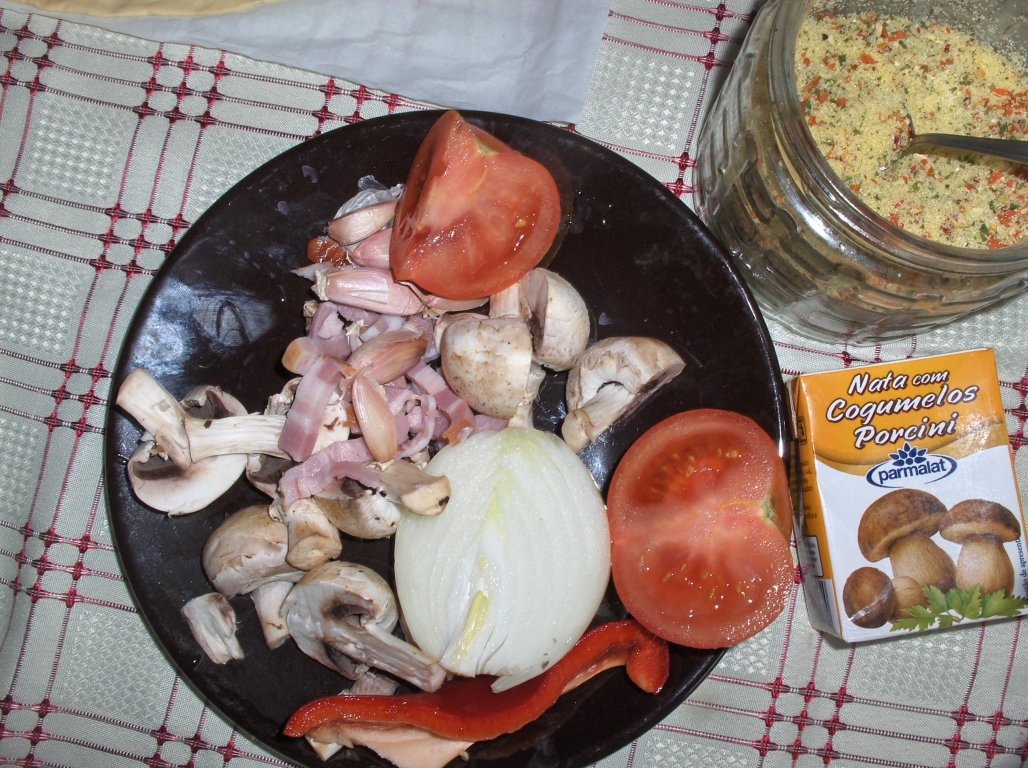 Quiche umplut cu legume si bacon a la Leon