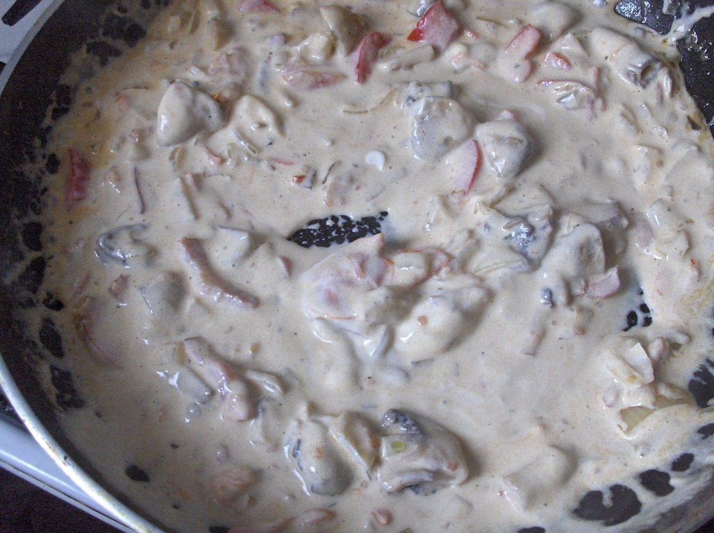 Quiche umplut cu legume si bacon a la Leon