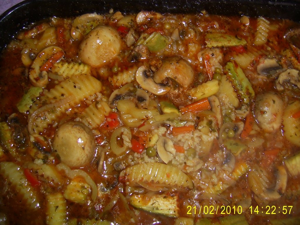 Legume la cuptor (de post)