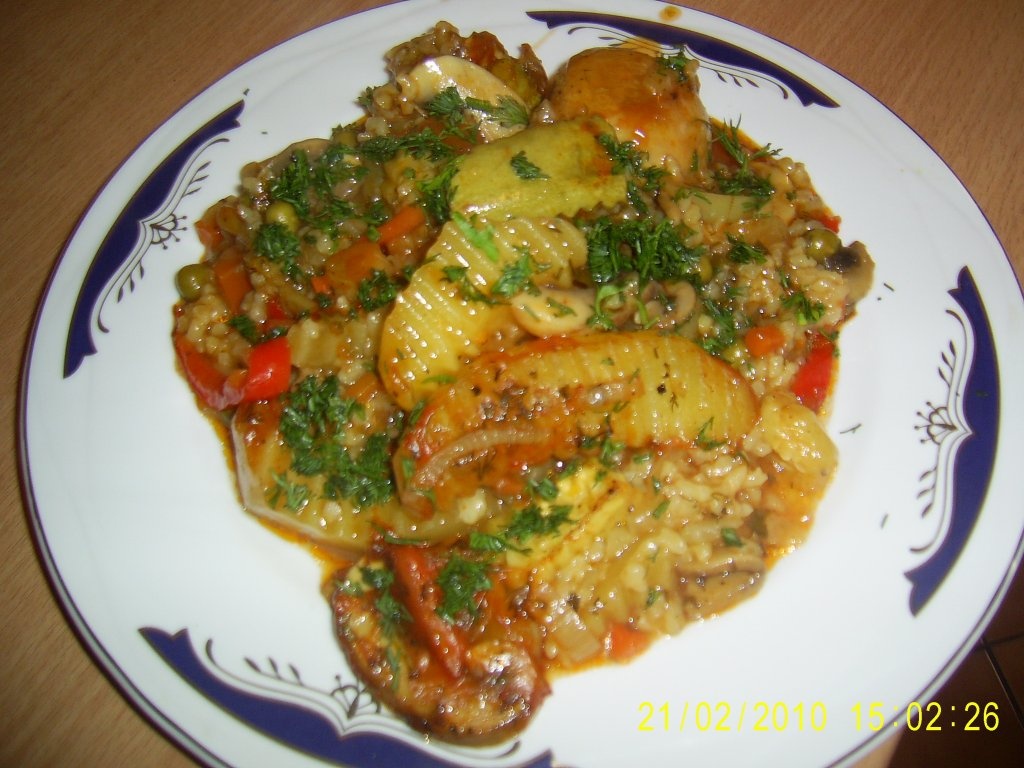 Legume la cuptor (de post)