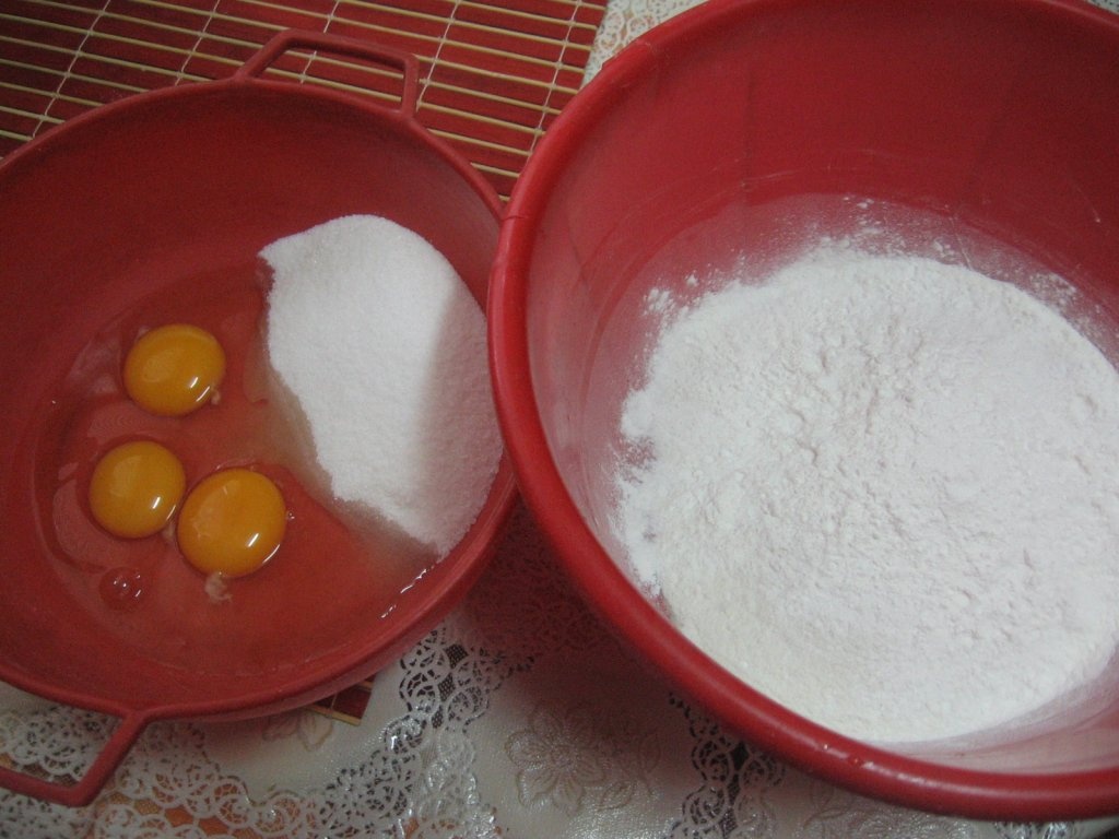 Muffins ( briose) mozaicate