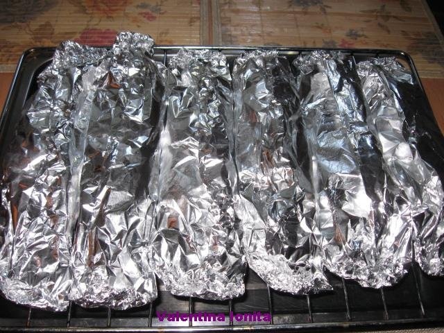 Scrumbie umpluta cu verdeturi-specialitate dobrogeana