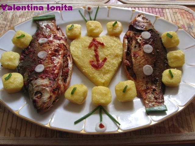 Peste umplut cu varza-specialitate dobrogeana