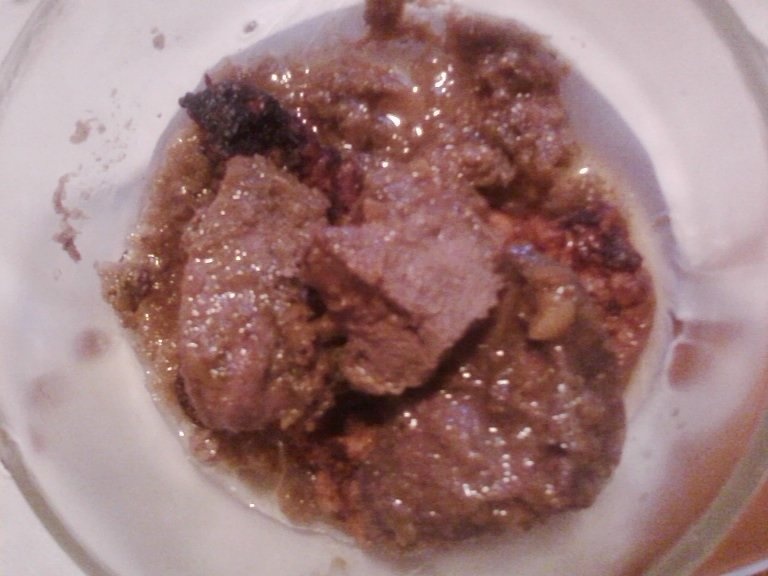 Ficat de porc in  sos de smantana