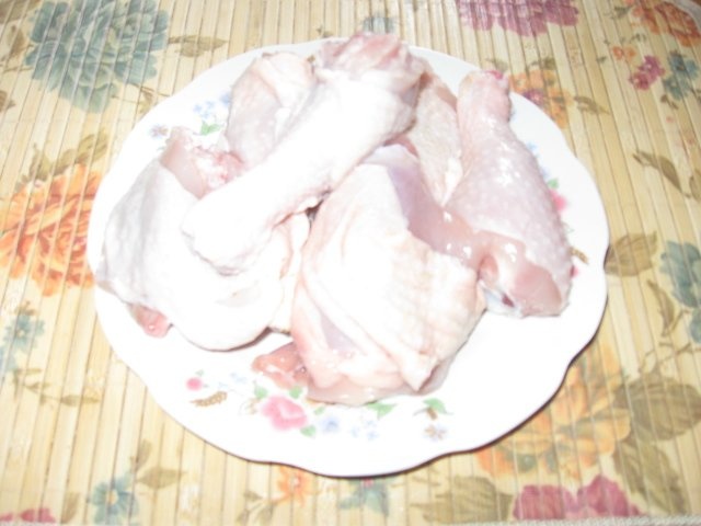 Pulpe de pui in mujdei de usturoi